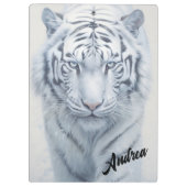 Witte tijger klembord (Achterkant)