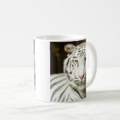 Witte tijger koffiemok (Voorkant rechts)