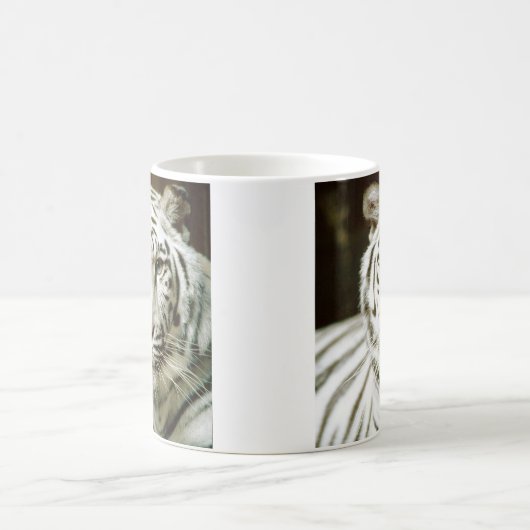 Witte tijger koffiemok (Center)