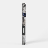 Witte Tijger Kop Wilde Dieren Esthetiek iPhone 16 Hoesje (Rechterkant)