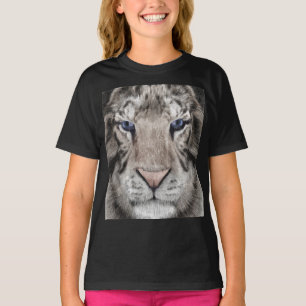 Witte Tijger Kop Wilde Schoonheid T-shirt