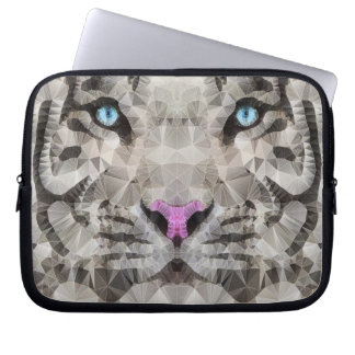 witte tijger laptop sleeve