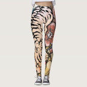 Witte tijger leggings (Voorkant)