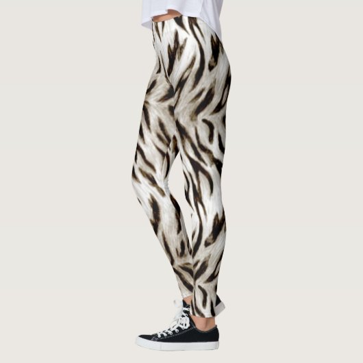 Witte tijger leggings (Links)
