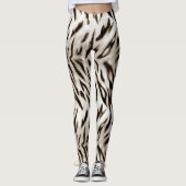 Witte tijger leggings (Voorkant)