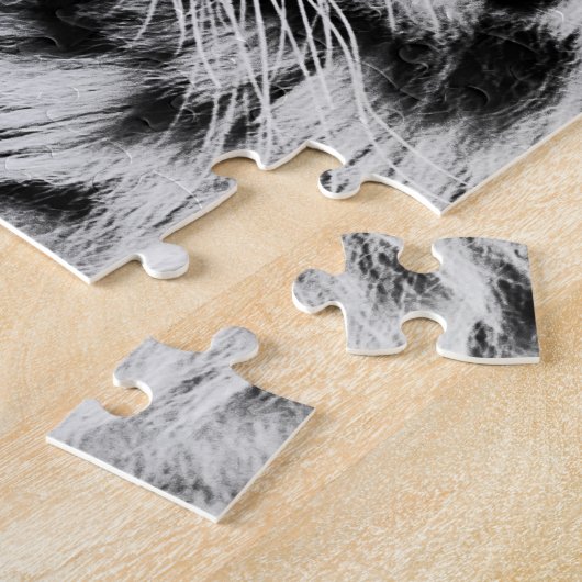 Witte tijger legpuzzel (Zijkant)