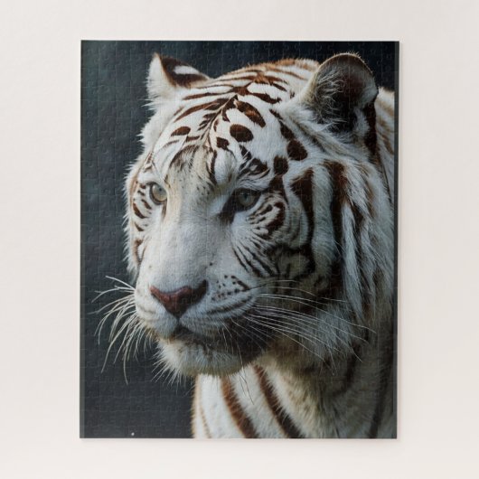 Witte tijger legpuzzel (Verticaal)