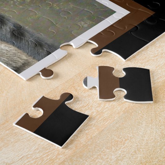 Witte tijger legpuzzel (Zijkant)