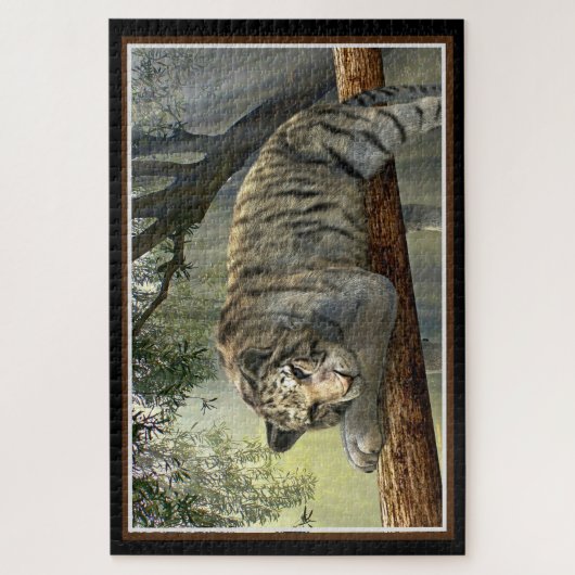 Witte tijger legpuzzel (Verticaal)