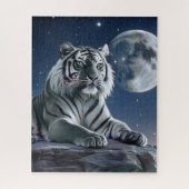 Witte tijger legpuzzel (Verticaal)