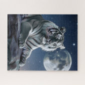 Witte tijger legpuzzel (Horizontaal)