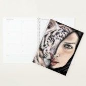 Witte Tijger Meisje Planner (Display)