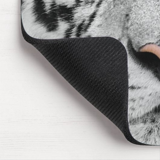 Witte tijger muismat (Hoek)