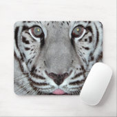 Witte tijger muismat (Met muis)