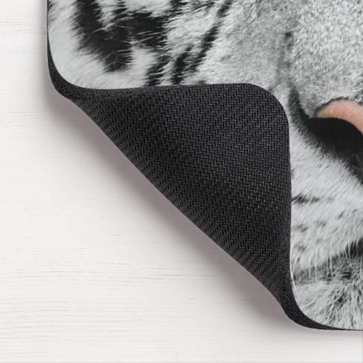 Witte tijger muismat (Hoek)