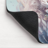 "Witte Tijger" Muismat (Hoek)