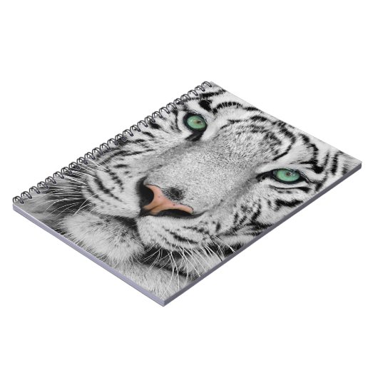 Witte tijger notitieboek (Linkerzijde)