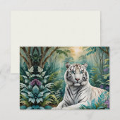 Witte Tijger Oerwoud Flora (Voorkant / Achterkant)