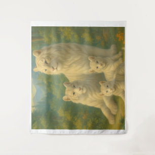 Witte Tijger • Oude Familie van het Dawn Woud Ma Wandkleed
