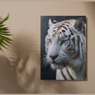 Witte tijger perfect poster