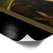 Witte tijger perfect poster (Hoek)