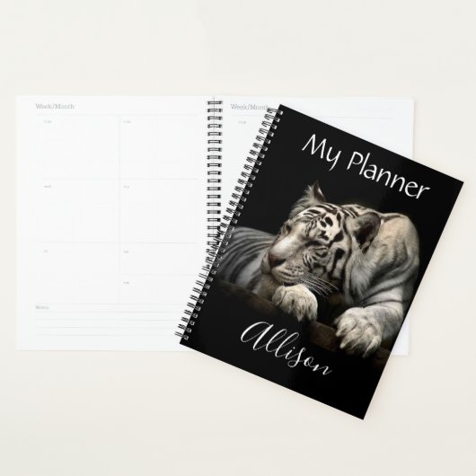 Witte tijger planner (Display)