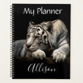 Witte tijger planner (Voorkant)