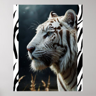 Witte tijger poster