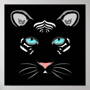 Witte tijger poster