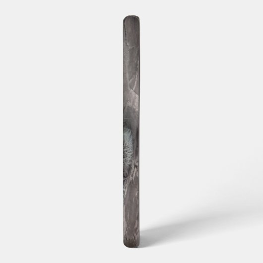 Witte tijger samsung galaxy hoesje (Linkerkant)