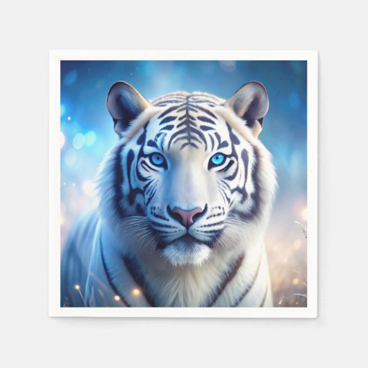 Witte Tijger Servet (Voorkant)