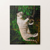 Witte Tijger Singapore. Legpuzzel (Verticaal)