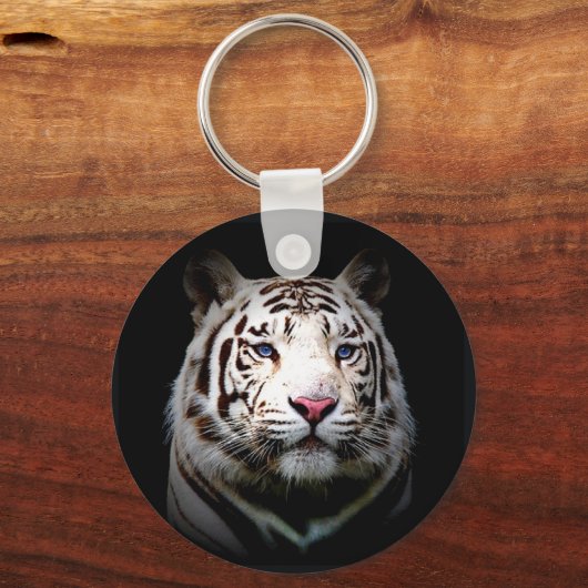 Witte tijger sleutelhanger (Voorkant)
