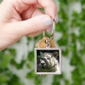 Witte tijger sleutelhanger (Hand)