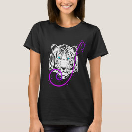 Witte tijger t-shirt