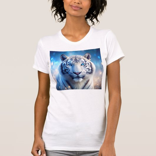 Witte Tijger T-shirt (Voorkant)