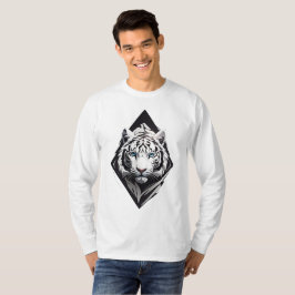 Witte tijger t-shirt