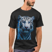 Witte tijger t-shirt (Voorkant)