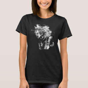 Witte tijger t-shirt