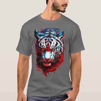 Witte tijger t-shirt