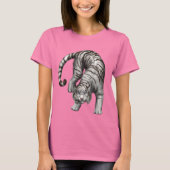 Witte tijger t-shirt (Voorkant)