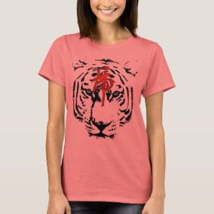 Witte tijger t-shirt