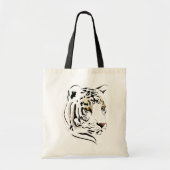 Witte tijger tote bag (Voorkant)