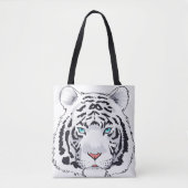 Witte tijger tote bag (Voorkant)