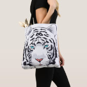 Witte tijger tote bag (Dichtbij)