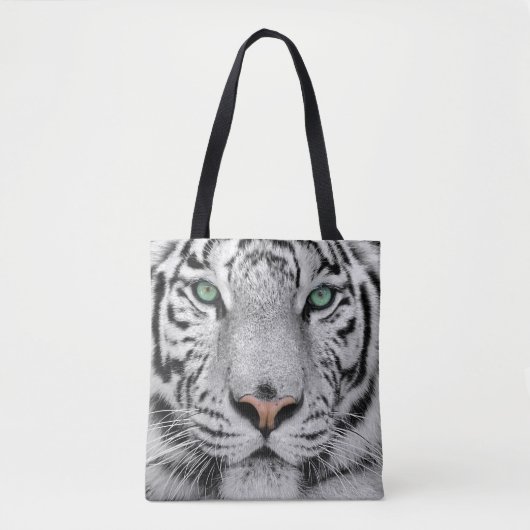 Witte tijger tote bag (Voorkant)