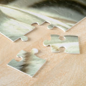 Witte tijger van dichtbij legpuzzel (Zijkant)