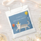 Witte Tijger Verjaardagsfeestje Bedankzakje (Geknipt)