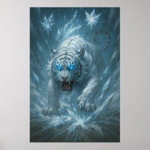 Witte Tijger Vorst – Keizer van het Bevroren Rijk  Poster
