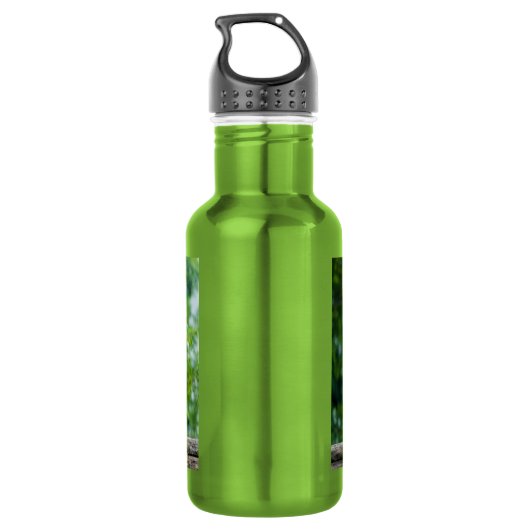 Witte tijger waterfles  (Achterkant)